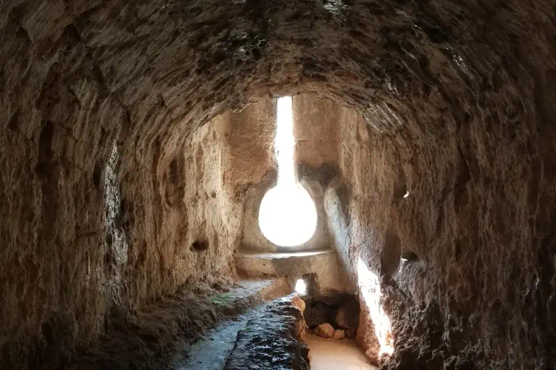 Casemate and secret tunnels beneath Minčeta Tower