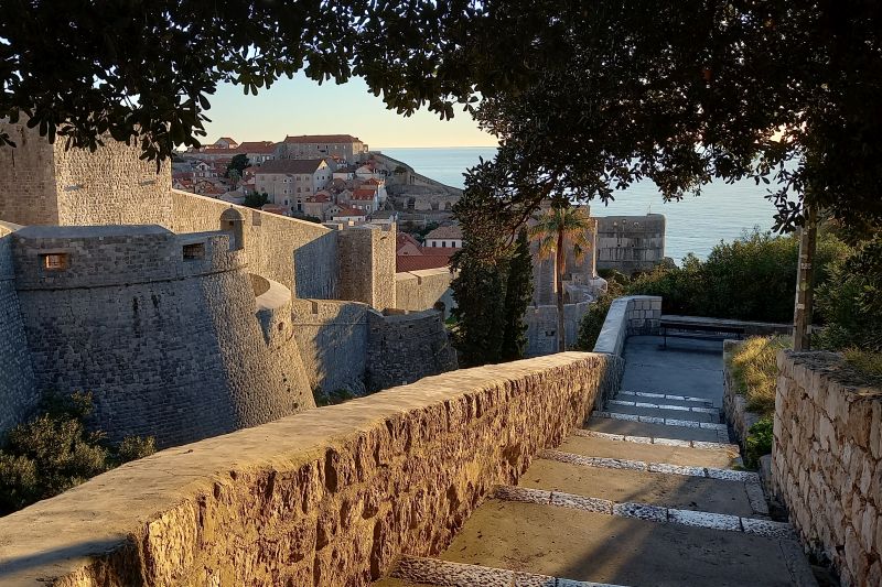 Dubrovnik in the winter